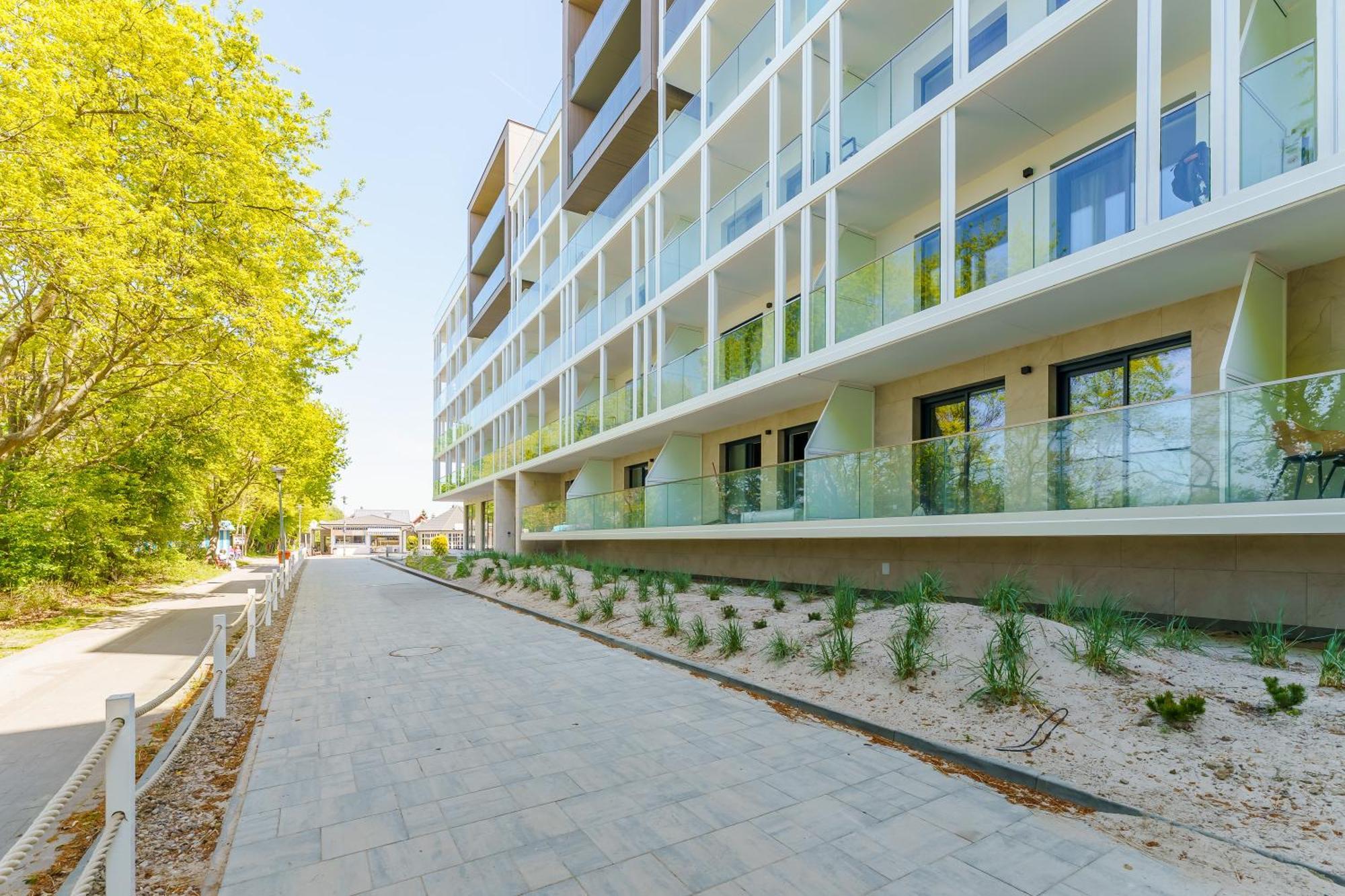 Apartament Z Widokiem Na Morze - Blekitna Perla By Perlowa Przystan Rent Sianozety Exterior photo